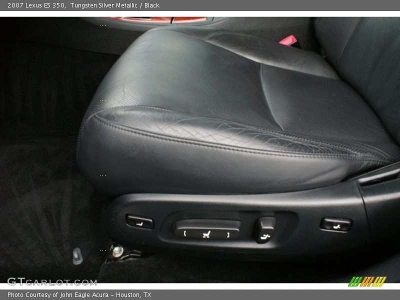 Tungsten Silver Metallic / Black 2007 Lexus ES 350