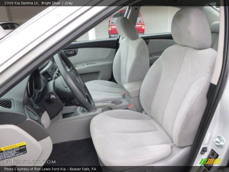 Bright Silver / Gray 2009 Kia Optima LX