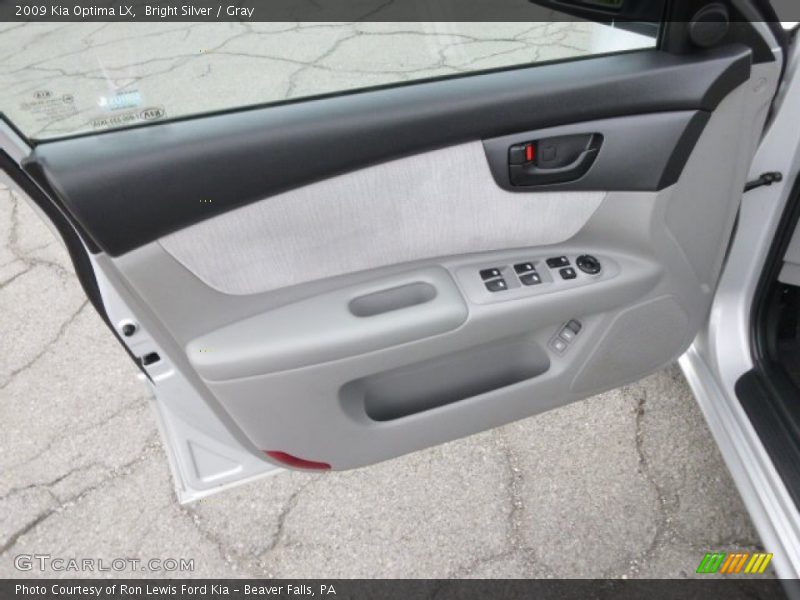 Bright Silver / Gray 2009 Kia Optima LX