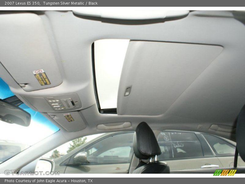 Tungsten Silver Metallic / Black 2007 Lexus ES 350