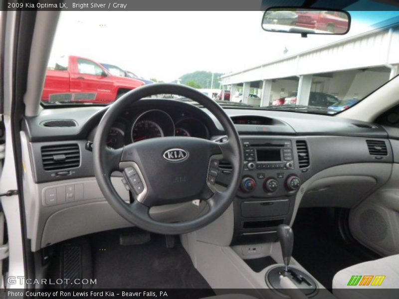 Bright Silver / Gray 2009 Kia Optima LX