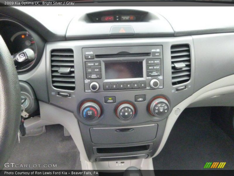 Bright Silver / Gray 2009 Kia Optima LX