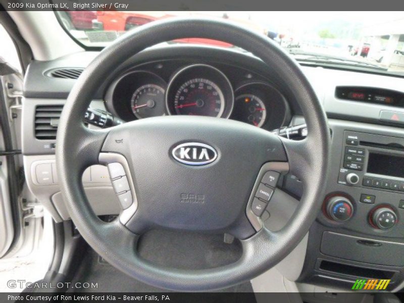 Bright Silver / Gray 2009 Kia Optima LX
