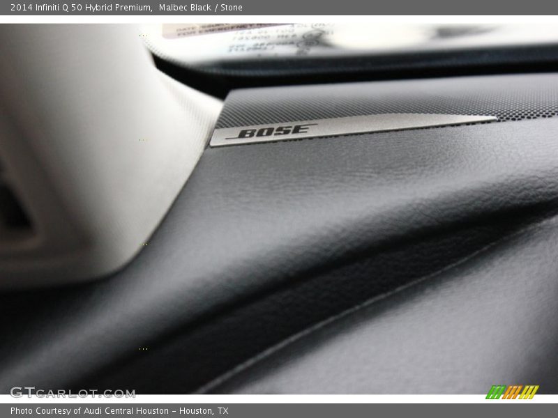 Malbec Black / Stone 2014 Infiniti Q 50 Hybrid Premium