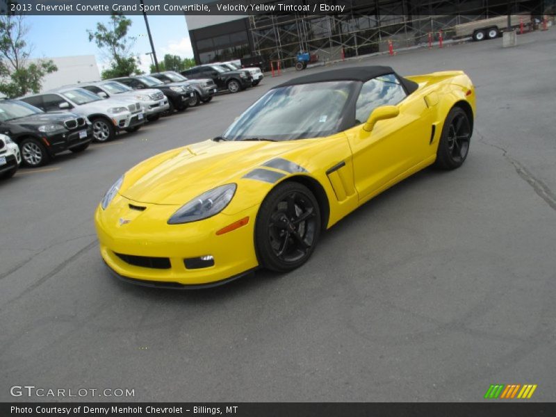 Front 3/4 View of 2013 Corvette Grand Sport Convertible