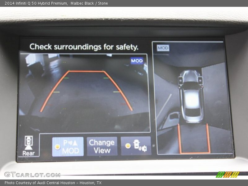 Malbec Black / Stone 2014 Infiniti Q 50 Hybrid Premium