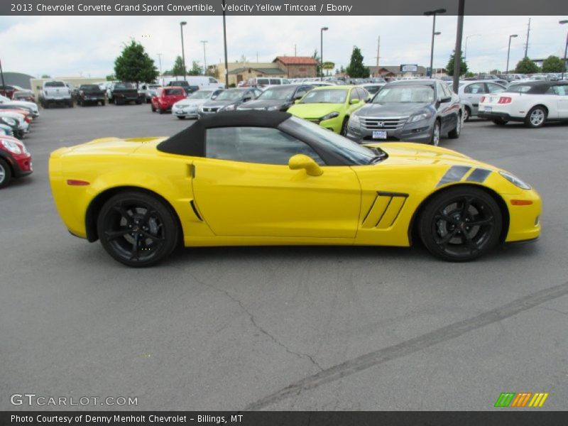  2013 Corvette Grand Sport Convertible Velocity Yellow Tintcoat