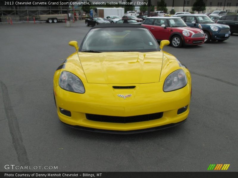  2013 Corvette Grand Sport Convertible Velocity Yellow Tintcoat