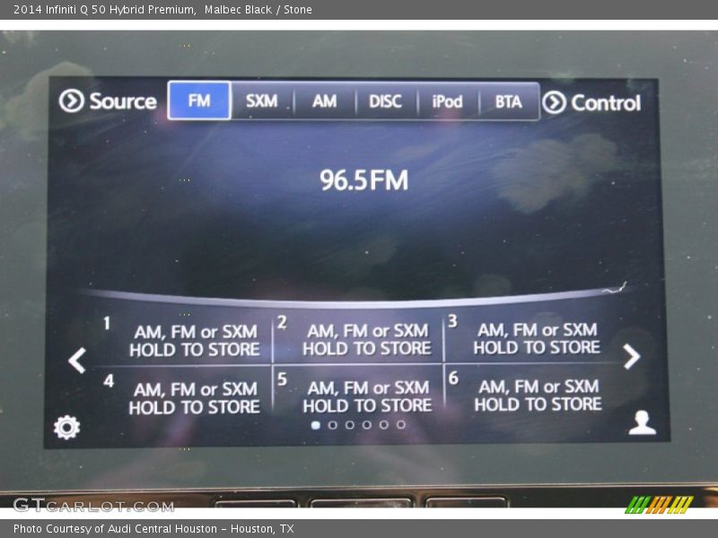 Malbec Black / Stone 2014 Infiniti Q 50 Hybrid Premium