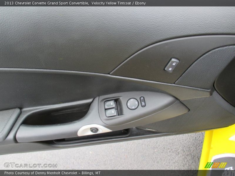 Velocity Yellow Tintcoat / Ebony 2013 Chevrolet Corvette Grand Sport Convertible
