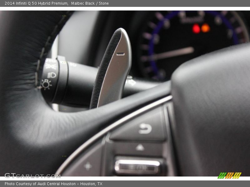 Malbec Black / Stone 2014 Infiniti Q 50 Hybrid Premium
