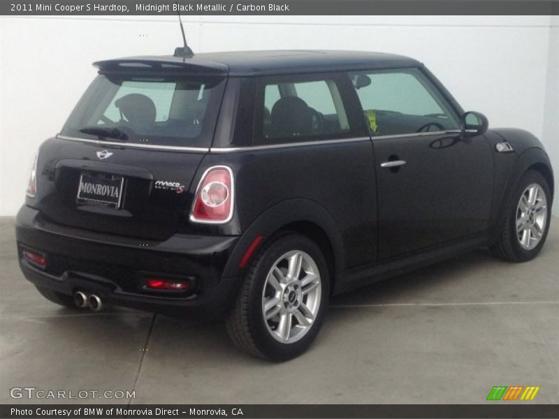 Midnight Black Metallic / Carbon Black 2011 Mini Cooper S Hardtop