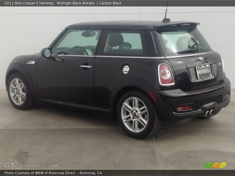 Midnight Black Metallic / Carbon Black 2011 Mini Cooper S Hardtop