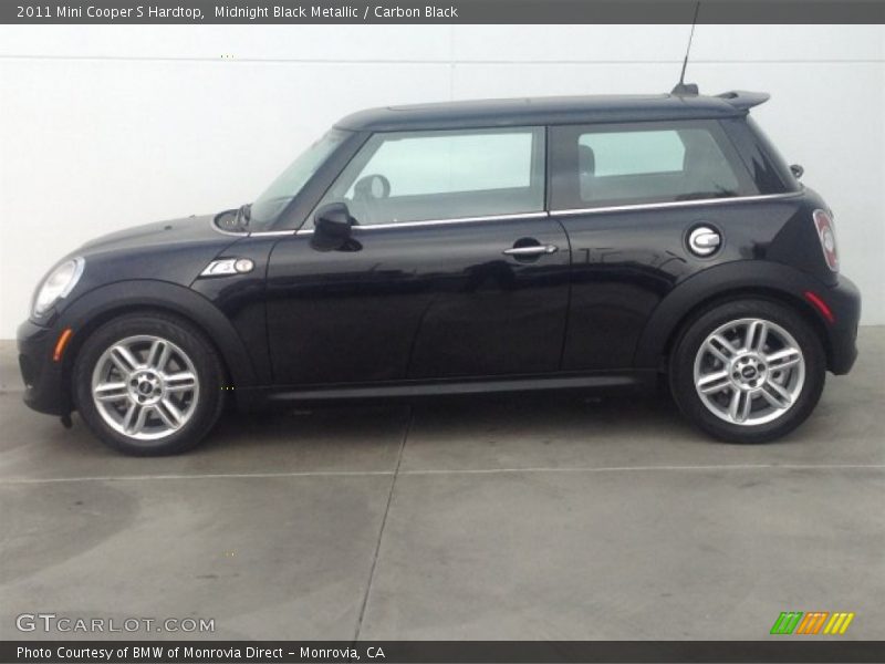 Midnight Black Metallic / Carbon Black 2011 Mini Cooper S Hardtop