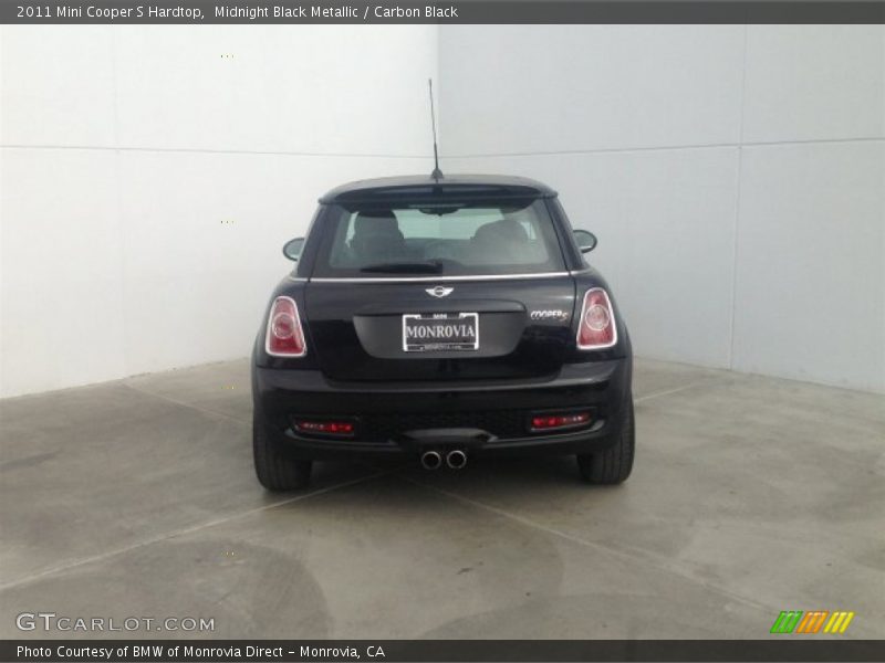 Midnight Black Metallic / Carbon Black 2011 Mini Cooper S Hardtop