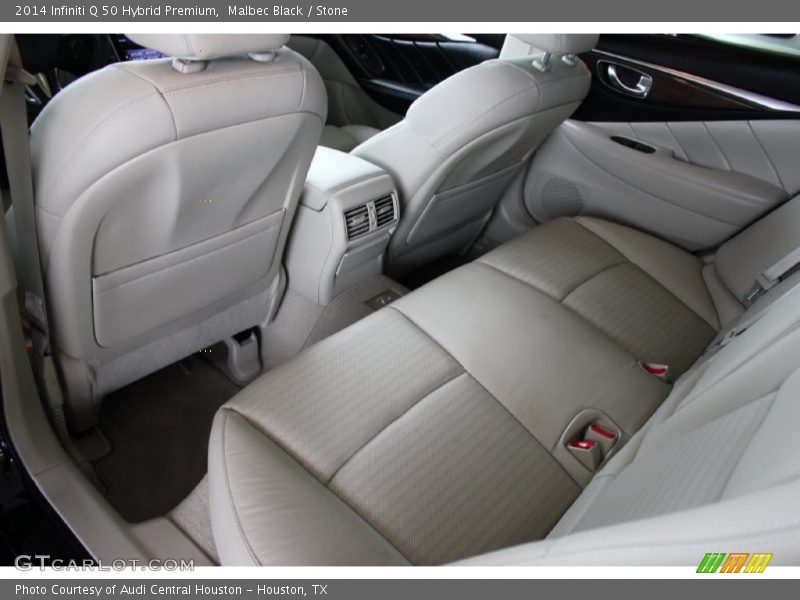 Malbec Black / Stone 2014 Infiniti Q 50 Hybrid Premium