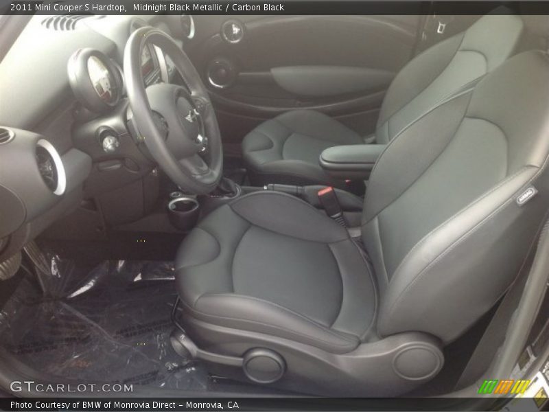 Midnight Black Metallic / Carbon Black 2011 Mini Cooper S Hardtop