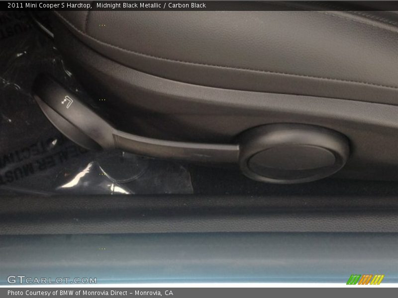 Midnight Black Metallic / Carbon Black 2011 Mini Cooper S Hardtop