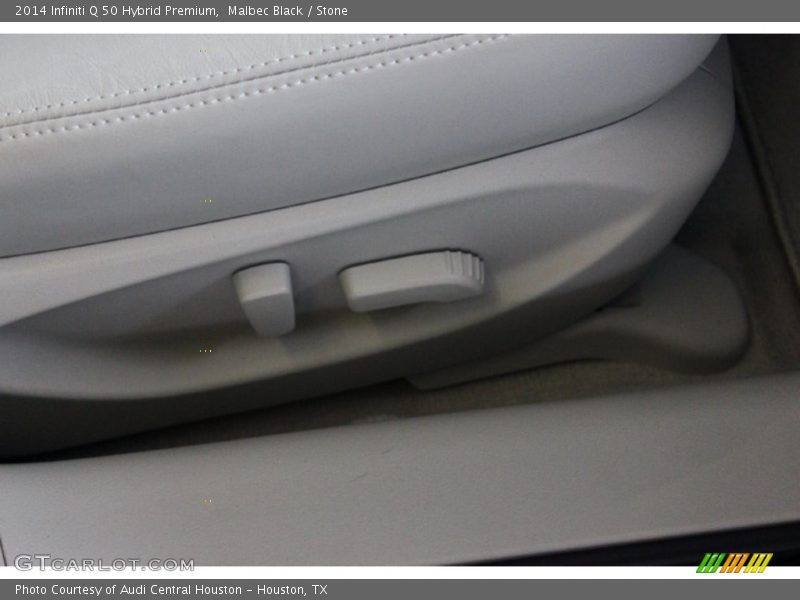 Malbec Black / Stone 2014 Infiniti Q 50 Hybrid Premium