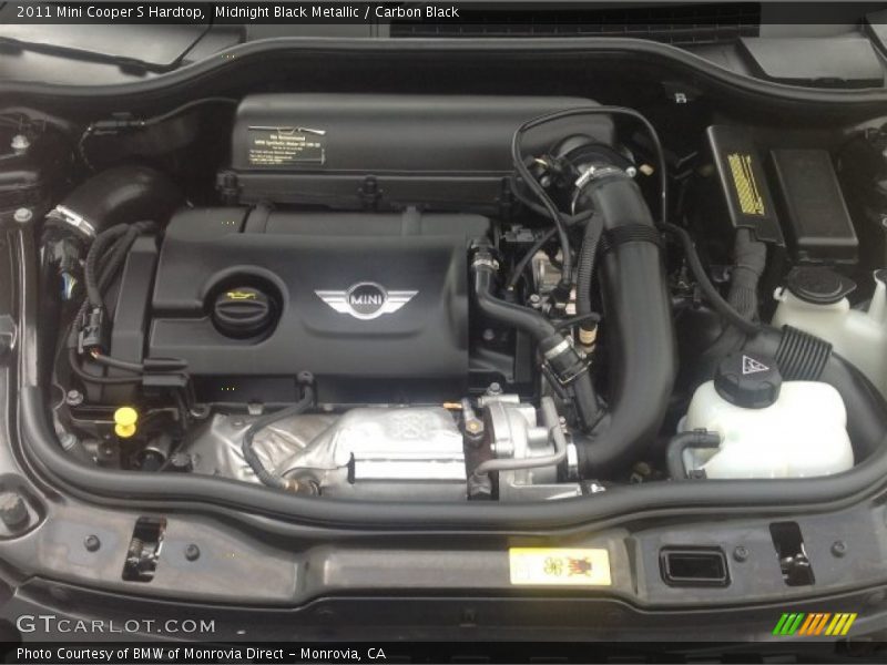 Midnight Black Metallic / Carbon Black 2011 Mini Cooper S Hardtop