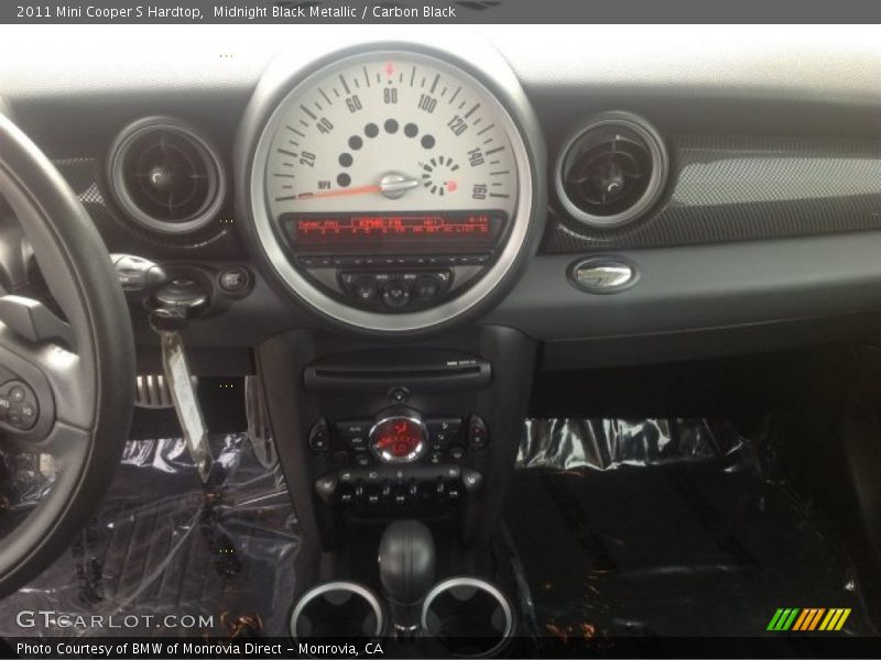 Midnight Black Metallic / Carbon Black 2011 Mini Cooper S Hardtop