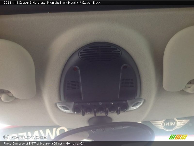 Midnight Black Metallic / Carbon Black 2011 Mini Cooper S Hardtop