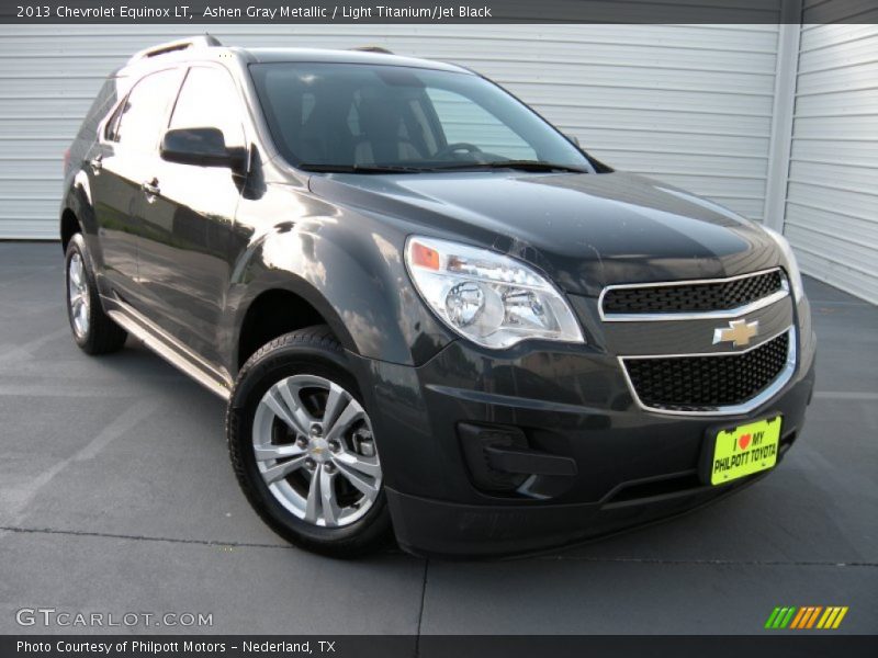 Ashen Gray Metallic / Light Titanium/Jet Black 2013 Chevrolet Equinox LT