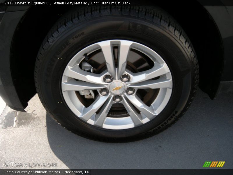 Ashen Gray Metallic / Light Titanium/Jet Black 2013 Chevrolet Equinox LT