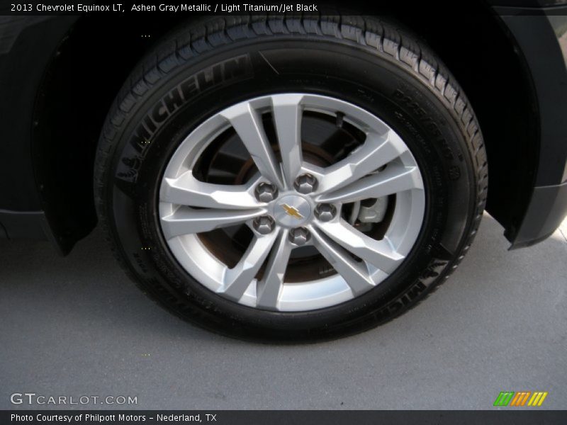 Ashen Gray Metallic / Light Titanium/Jet Black 2013 Chevrolet Equinox LT