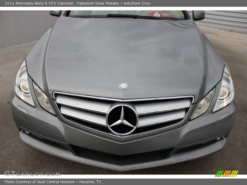 Palladium Silver Metallic / Ash/Dark Grey 2011 Mercedes-Benz E 350 Cabriolet