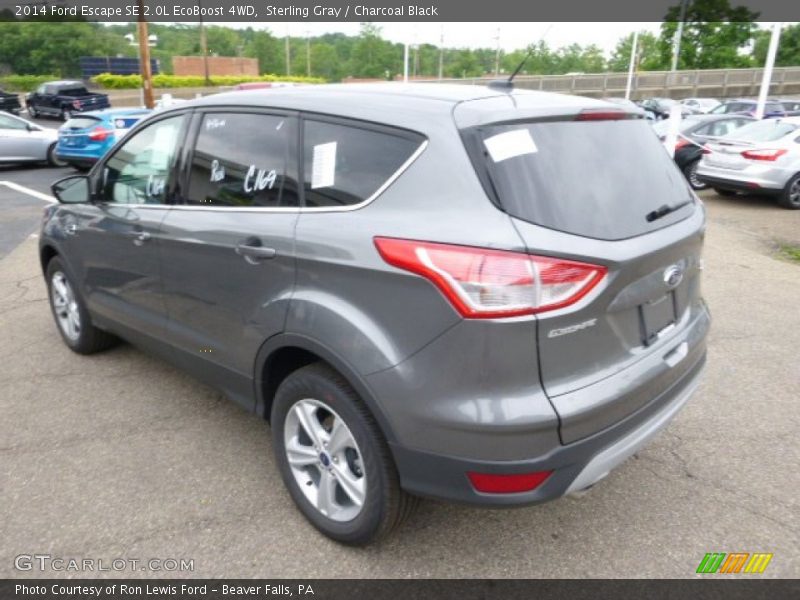 Sterling Gray / Charcoal Black 2014 Ford Escape SE 2.0L EcoBoost 4WD
