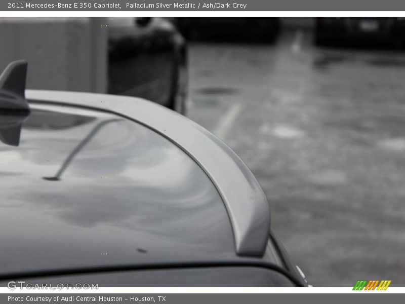 Palladium Silver Metallic / Ash/Dark Grey 2011 Mercedes-Benz E 350 Cabriolet