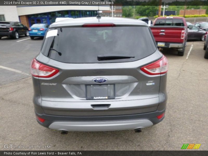 Sterling Gray / Charcoal Black 2014 Ford Escape SE 2.0L EcoBoost 4WD