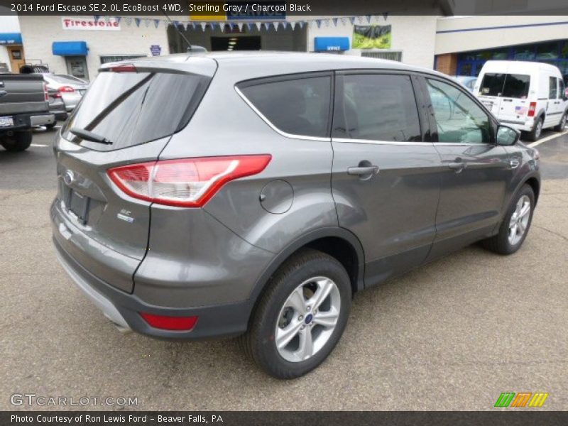 Sterling Gray / Charcoal Black 2014 Ford Escape SE 2.0L EcoBoost 4WD