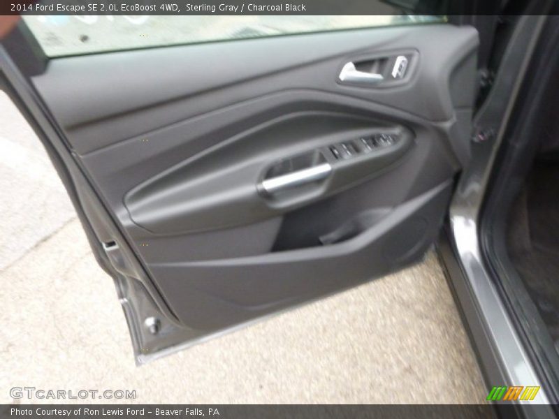 Sterling Gray / Charcoal Black 2014 Ford Escape SE 2.0L EcoBoost 4WD