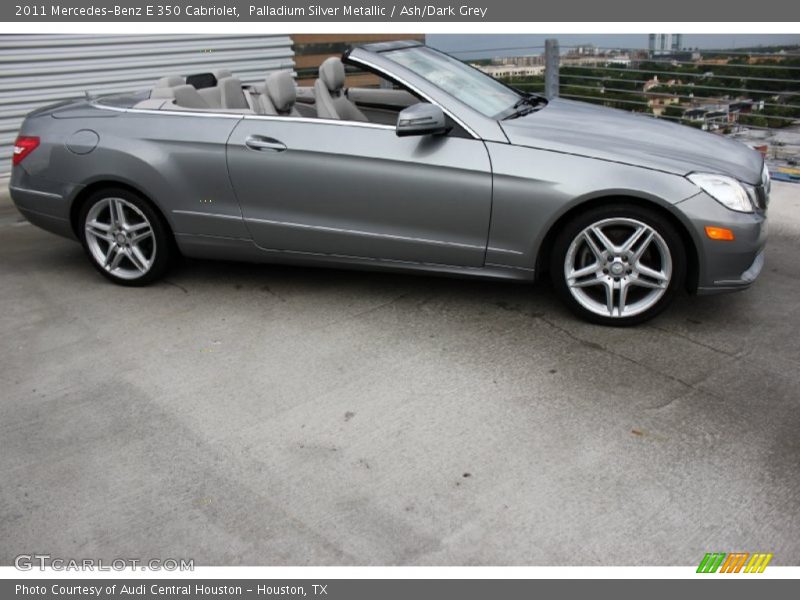 Palladium Silver Metallic / Ash/Dark Grey 2011 Mercedes-Benz E 350 Cabriolet