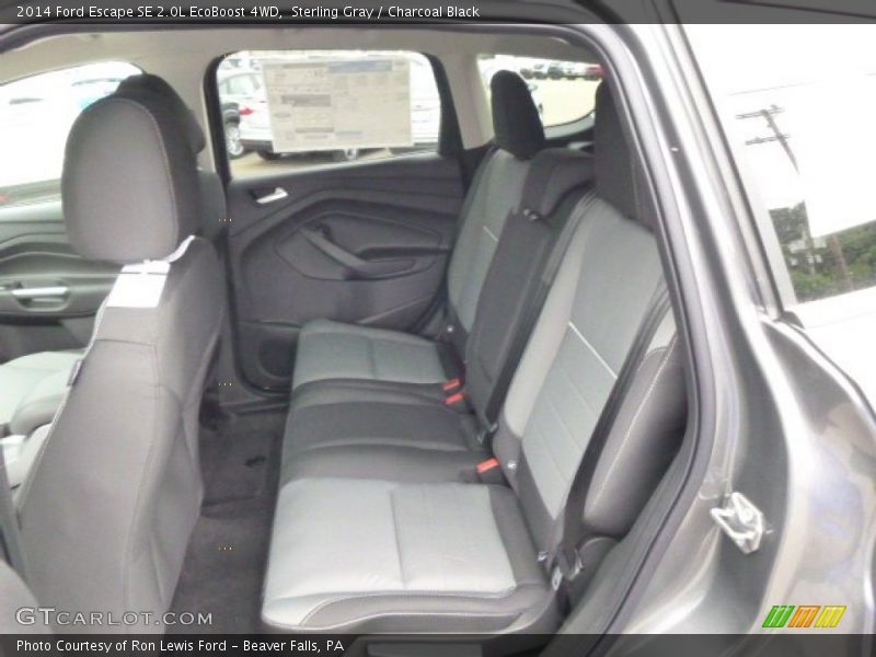 Sterling Gray / Charcoal Black 2014 Ford Escape SE 2.0L EcoBoost 4WD