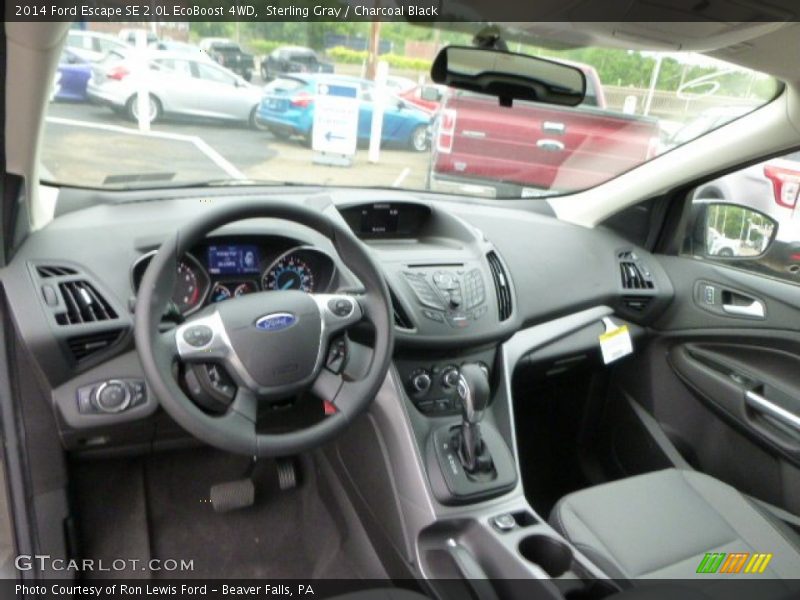 Sterling Gray / Charcoal Black 2014 Ford Escape SE 2.0L EcoBoost 4WD