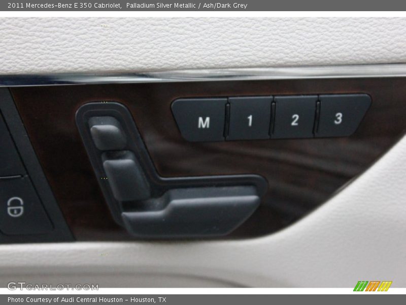 Palladium Silver Metallic / Ash/Dark Grey 2011 Mercedes-Benz E 350 Cabriolet