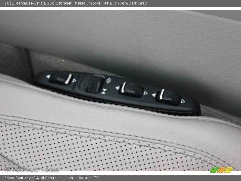 Palladium Silver Metallic / Ash/Dark Grey 2011 Mercedes-Benz E 350 Cabriolet