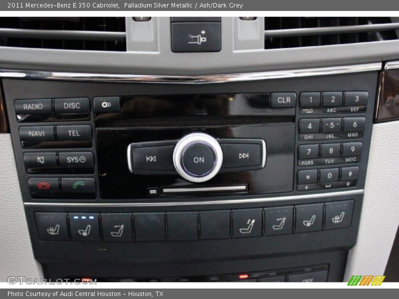 Palladium Silver Metallic / Ash/Dark Grey 2011 Mercedes-Benz E 350 Cabriolet