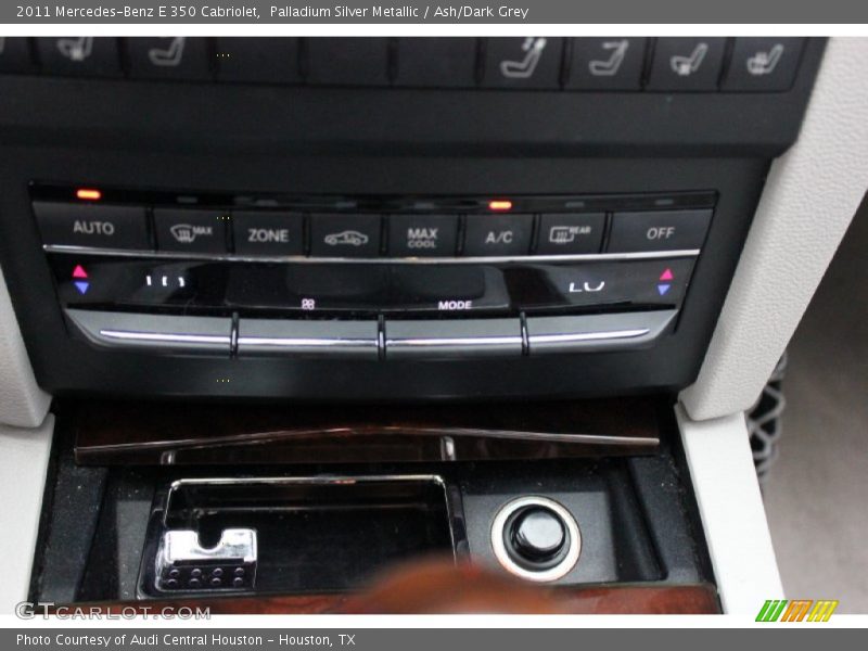 Palladium Silver Metallic / Ash/Dark Grey 2011 Mercedes-Benz E 350 Cabriolet