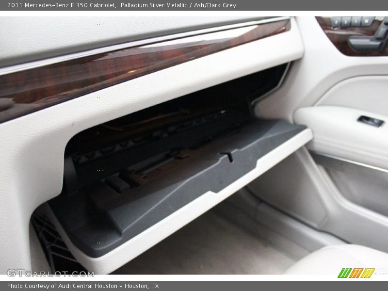 Palladium Silver Metallic / Ash/Dark Grey 2011 Mercedes-Benz E 350 Cabriolet