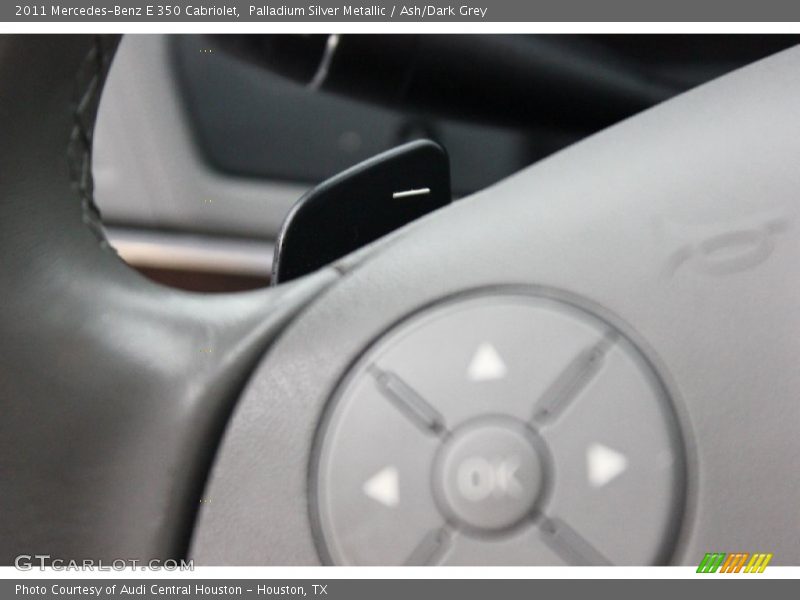 Palladium Silver Metallic / Ash/Dark Grey 2011 Mercedes-Benz E 350 Cabriolet
