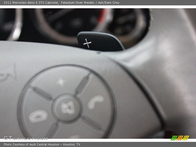 Palladium Silver Metallic / Ash/Dark Grey 2011 Mercedes-Benz E 350 Cabriolet