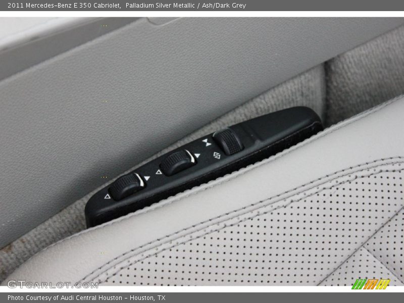 Palladium Silver Metallic / Ash/Dark Grey 2011 Mercedes-Benz E 350 Cabriolet