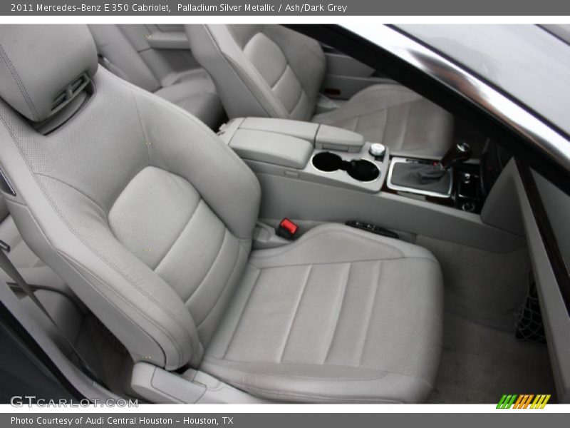 Palladium Silver Metallic / Ash/Dark Grey 2011 Mercedes-Benz E 350 Cabriolet
