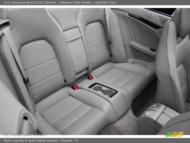 Palladium Silver Metallic / Ash/Dark Grey 2011 Mercedes-Benz E 350 Cabriolet