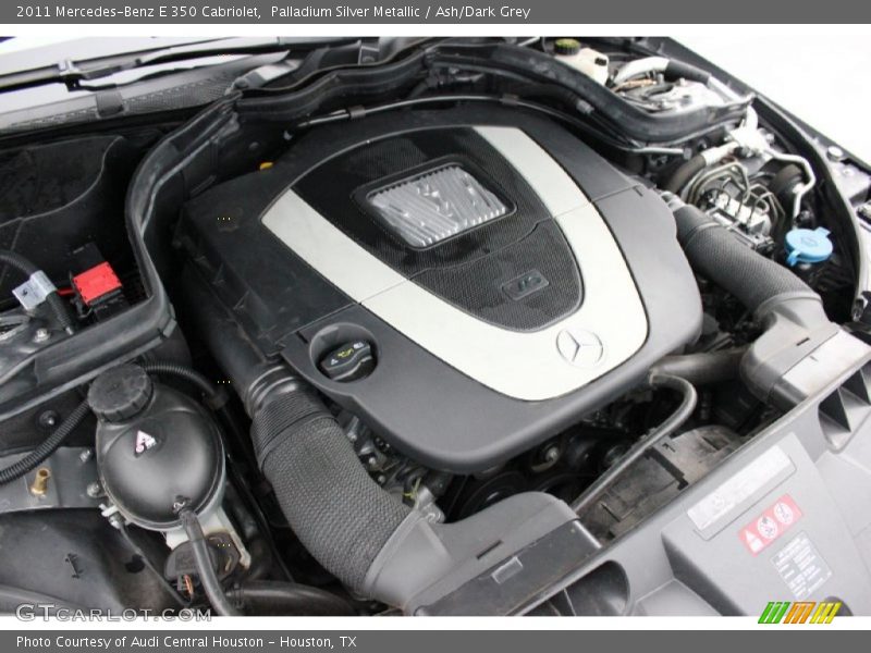 Palladium Silver Metallic / Ash/Dark Grey 2011 Mercedes-Benz E 350 Cabriolet
