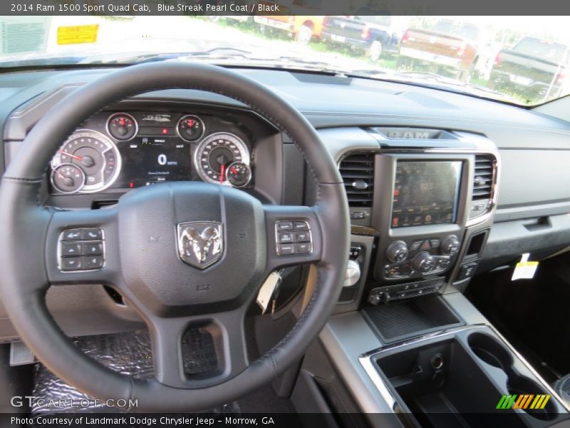 Dashboard of 2014 1500 Sport Quad Cab